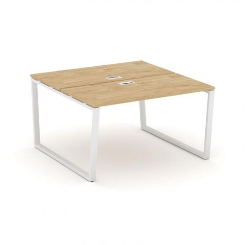 Style Project Рабочая станция 2-х сторон. SN-6T2.DRS-003 Акация Лорка/Металл Антрацит/Заглушка Пласт фото 3