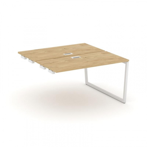 Style Project Стол-приставка к опор. элем. SN-4T2.DPRS-003 Акация Лорка/Металл Антрацит/Заглушка Пла фото 3