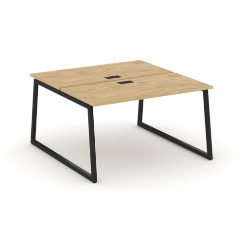 Style Project Рабочая станция 2-х сторон. SN-4T1.DRS-022 Акация Лорка/Металл Антрацит/Заглушка Пласт