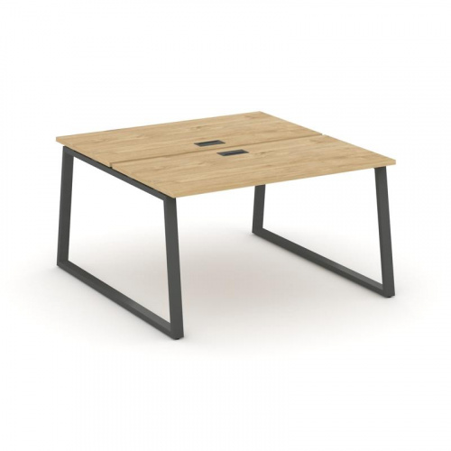 Style Project Рабочая станция 2-х сторон. SN-6T1.DRS-024 Акация Лорка/Металл Антрацит/Заглушка Пласт фото 22