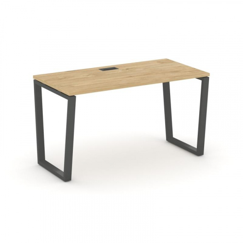 Style Project Стол письменный SN-6T2.SP-025 Акация Лорка/Металл Антрацит/Заглушка Пластик Черный 178 фото 22