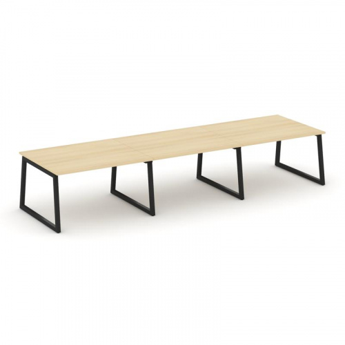 Style Project Стол переговорный SN-5T1.SPRG-054.3 Акация Лорка/Металл Антрацит 4740*1180*750 фото 7