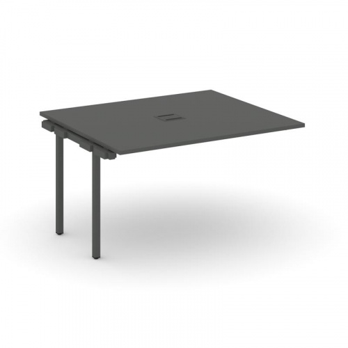 Style Project Проходной наб. элем. перег. стола SN-4P.NSPRG-033 Дуб Табак/Металл Антрацит 1380*1180* фото 8