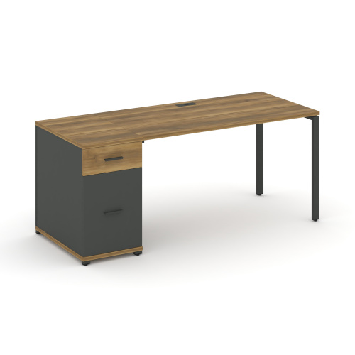 Стол офисный с опорной тумбой Concept CN.SP-406 Стол офисный с опорной тумбой Concept CN.SP-406