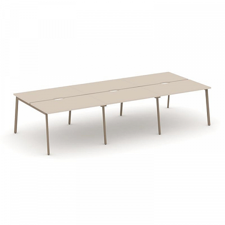 Бенч-система на 6 мест Estetica ES.D.RS-6.2-VP