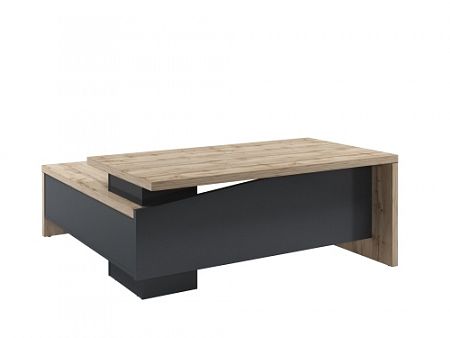 Стол руководителя с опорной тумбой Т-18.0000ПР