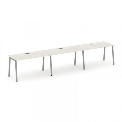 Style Project Рабочая станция 1 сторон. SN-4A.ORS-043 Акация Лорка/Металл Антрацит 4140*700*750 фото 7