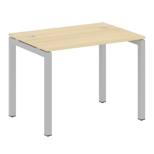 Стол офисный на П-обр. м/к Metal System Quattro 50БП.СП-1 фото 5