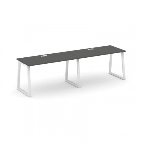 Style Project Рабочая станция 1 сторон. SN-6T1.ORS-003 Акация Лорка/Металл Антрацит/Заглушка Пластик фото 19