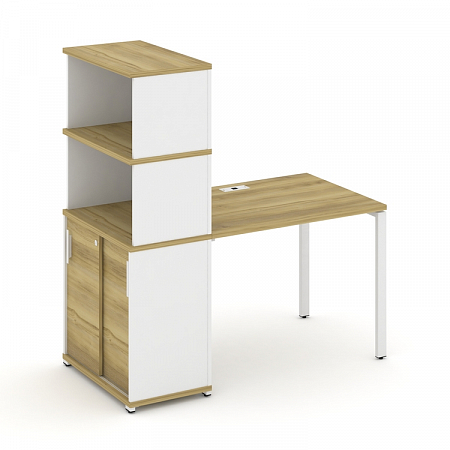 Стол офисный с опорным шкафом-купе Concept CN.SP-241