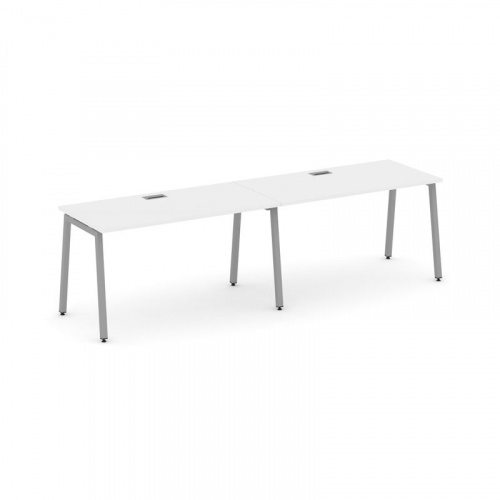 Style Project Рабочая станция 1 сторон. SN-4A.ORS-021 Вяз Благородный/Металл Белый 1960*800*750 фото 7