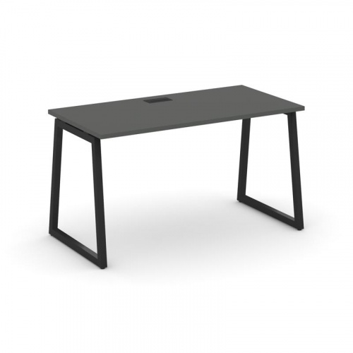 Style Project Стол письменный SN-4T1.SP-012 Акация Лорка/Металл Антрацит/Заглушка Пластик Черный 118 фото 6