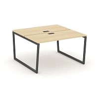 Style Project Рабочая станция 2-х сторон. SN-4T2.DRS-002 Акация Лорка/Металл Антрацит/Заглушка Пласт