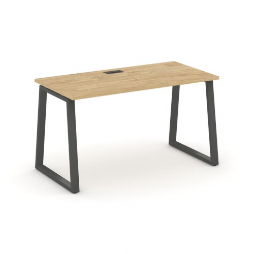 Style Project Стол письменный SN-6T1.SP-023 Акация Лорка/Металл Антрацит/Заглушка Пластик Черный 138 фото 22