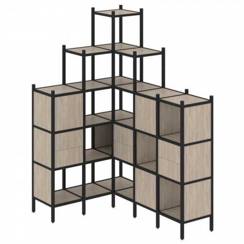 Стеллаж офисный угловой Loft VR.L-43 фото 3 Стеллаж офисный угловой Loft VR.L-43 фото 3