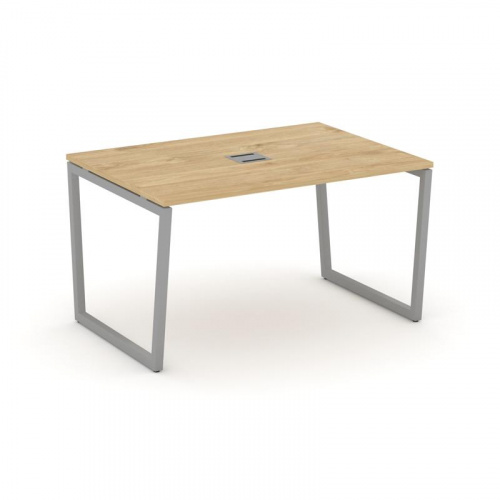 Style Project Стол переговорный SN-4T2.SPRG-003 Акация Лорка/Металл Антрацит/Заглушка Металл Антраци фото 2