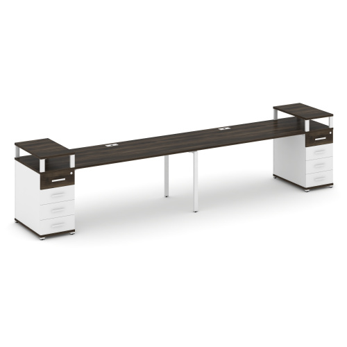 Бенч-система на 2 места с 2 опорными тумбами Concept CN.ORS-428 фото 10