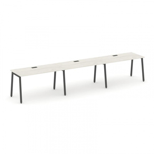 Style Project Рабочая станция 1 сторон. SN-4A.ORS-043 Акация Лорка/Металл Антрацит 4140*700*750 фото 26