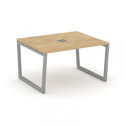 Style Project Стол переговорный SN-5T2.SPRG-033 Акация Лорка/Металл Антрацит/Заглушка Металл Антраци фото 2