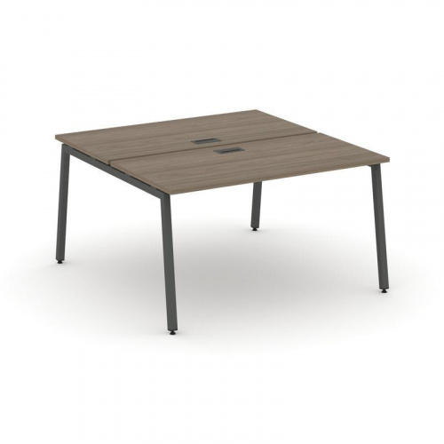 Style Project Рабочая станция 2-х сторон. SN-4A.DRS-011 Белый/Металл Антрацит 980*1432*750 фото 27