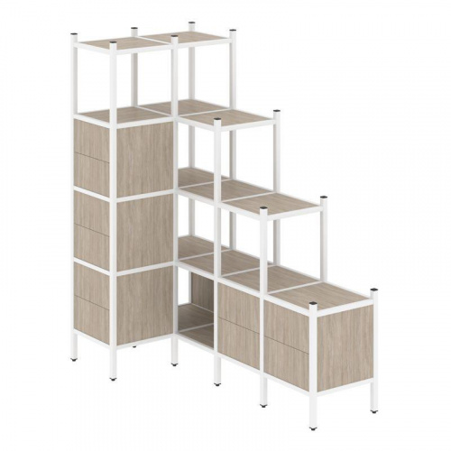 Стеллаж офисный угловой Loft VR.L-42 фото 2 Стеллаж офисный угловой Loft VR.L-42 фото 2