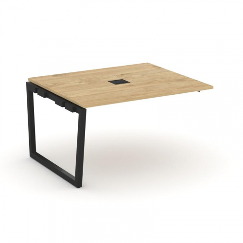 Style Project Проходной наб. элем. перег. стола SN-5T2.NSPRG-032 Акация Лорка/Металл Антрацит/Заглуш