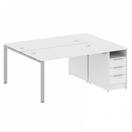 Бенч-система с тумбой на П-обр. м/к Metal System БП.РС-СТП-2.3