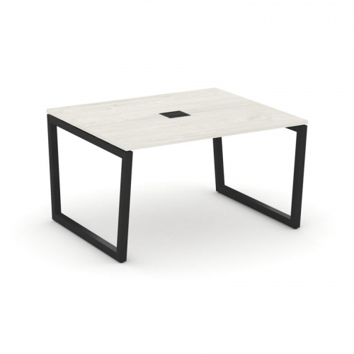 Style Project Стол переговорный SN-5T2.SPRG-033 Акация Лорка/Металл Антрацит/Заглушка Металл Антраци фото 7