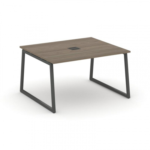 Style Project Стол переговорный SN-4T1.SPRG-032 Акация Лорка/Металл Антрацит/Заглушка Металл Антраци фото 25