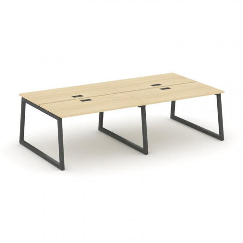 Style Project Рабочая станция 2-х сторон. SN-5T1.DRS-032 Акация Лорка/Металл Антрацит/Заглушка Пласт фото 28