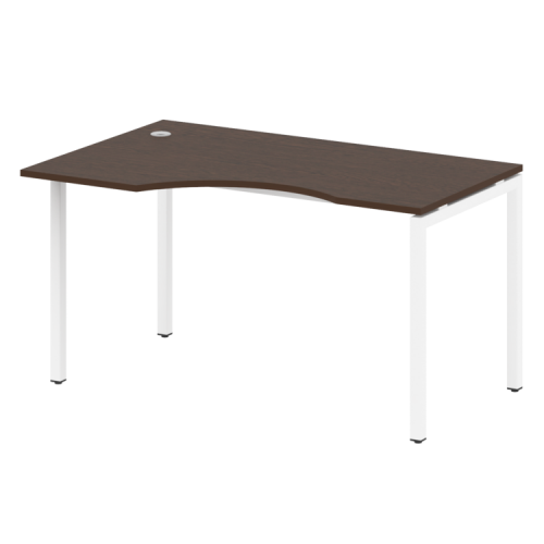 Стол криволинейный левый на П-обр. м/к Metal System Quattro 40БП.СА-2 (L) фото 5