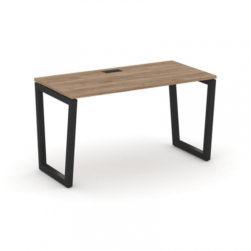 Style Project Стол письменный SN-5T2.SP-004 Акация Лорка/Металл Антрацит/Заглушка Пластик Черный 158 фото 6