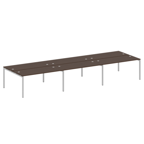 Бенч-система на 6 рабочих мест на П-обр. м/к Metal System Quattro 40БП.СМ-6.4 фото 12