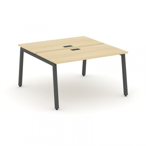 Style Project Рабочая станция 2-х сторон. SN-5A.DRS-011 Тиквуд Светлый/Металл Антрацит 980*1432*750 фото 20