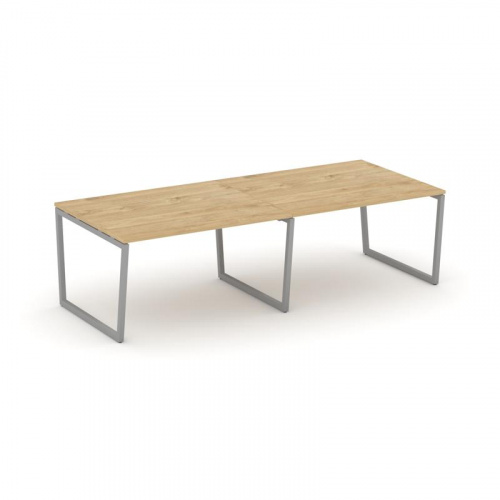 Style Project Стол переговорный SN-4T2.SPRG-044.3 Акация Лорка/Металл Антрацит 3160*1180*750 фото 2 Style Project Стол переговорный SN-4T2.SPRG-044.3 Акация Лорка/Металл Антрацит 3160*1180*750 фото 2