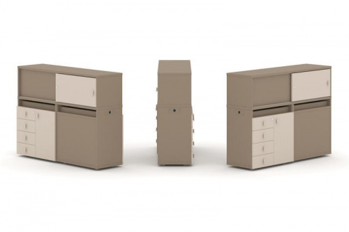 Тумба офисная (Набор №17.) Estetica ES.NB.2N-17