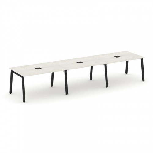 Style Project Стол переговорный SN-5A.SPRG-024 Вяз Благородный/Металл Антрацит 4740*980*750 фото 4