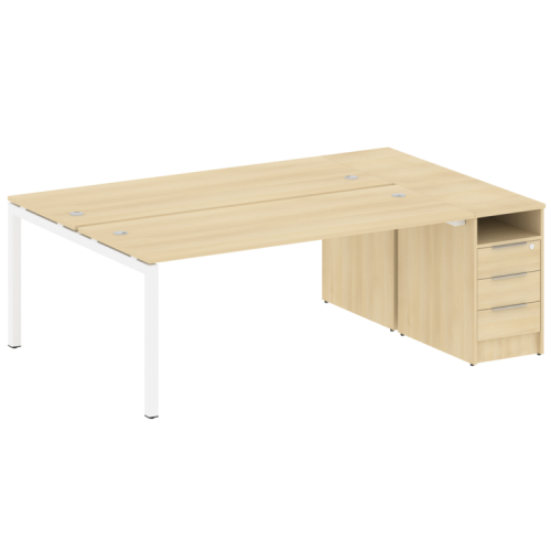 Бенч-система с тумбой на П-обр. м/к Metal System Quattro 50БП.РС-СТП-2.5 фото 15