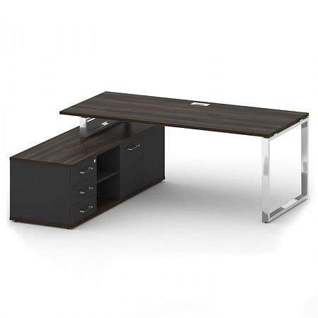 Стол руководителя с опорной греденцией Shift SK.SRG-200 (L)