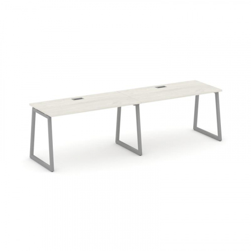 Style Project Рабочая станция 1 сторон. SN-4T1.ORS-021 Акация Лорка/Металл Антрацит/Заглушка Пластик фото 17