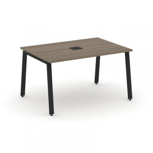 Style Project Стол переговорный SN-6A.SPRG-003 Дуб Табак/Металл Белый 1380*980*750 фото 12