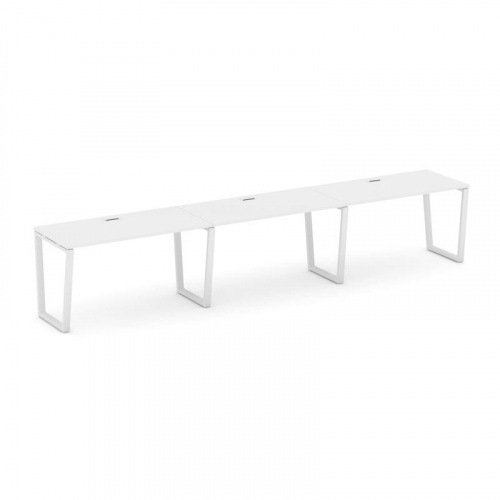 Style Project Рабочая станция 1 сторон. SN-6T2.ORS-032 Акация Лорка/Металл Антрацит/Заглушка Пластик фото 17