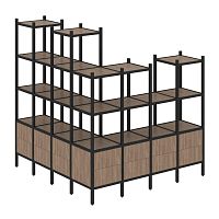 Стеллаж офисный угловой Loft VR.L-55