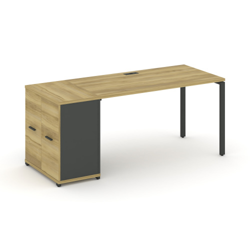 Стол офисный с опорным распашным шкафом Concept CN.SP-217 фото 4