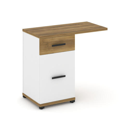 Тумба приставная с 1 ящиком Concept CN.TUS-003 W фото 7