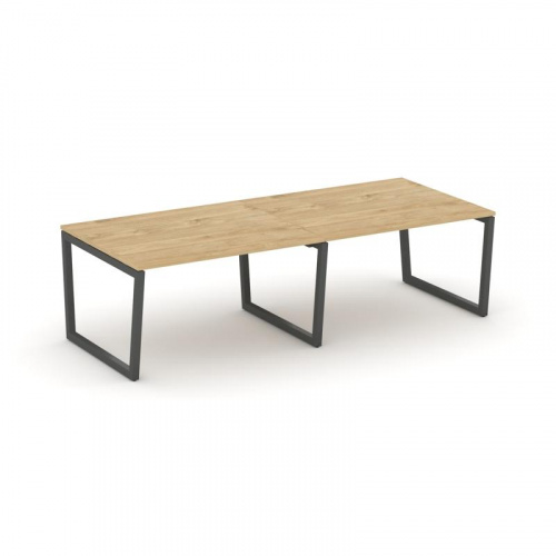 Style Project Стол переговорный SN-5T2.SPRG-042.3 Акация Лорка/Металл Антрацит 2360*1180*750 фото 22