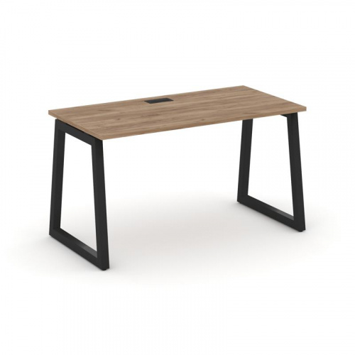 Style Project Стол письменный SN-5T1.SP-023 Акация Лорка/Металл Антрацит/Заглушка Пластик Черный 138 фото 6