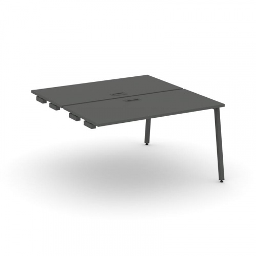 Style Project Стол-приставка к опор. элем. SN-4A.DPRS-011 Дуб Наварра/Металл Белый 980*1432*750 фото 18