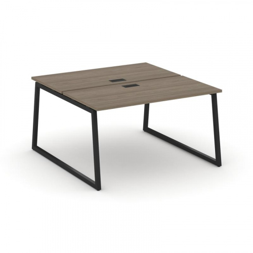 Style Project Рабочая станция 2-х сторон. SN-4T1.DRS-022 Акация Лорка/Металл Антрацит/Заглушка Пласт фото 8