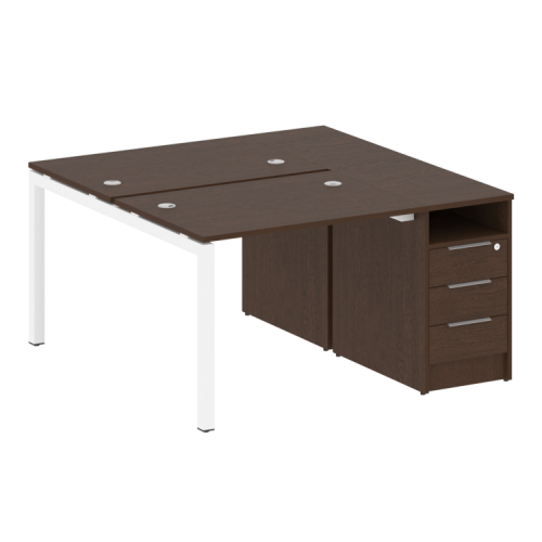 Бенч-система с тумбой на П-обр. м/к Metal System Quattro 50БП.РС-СТП-2.1 фото 6